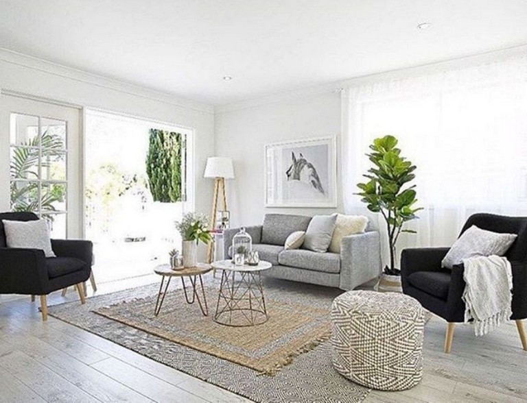 33+ Amazing Scandinavian Living Room Design Ideas Nordic Style - Page