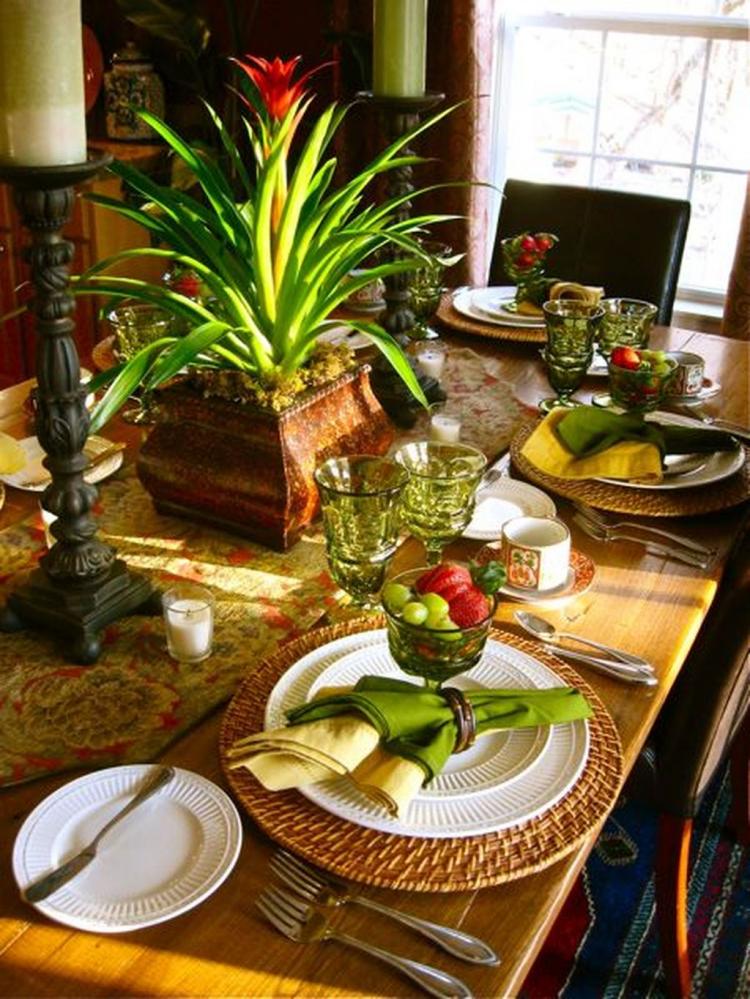 24+ Awesome Spring Dining Room Table Centerpiece Ideas ...
