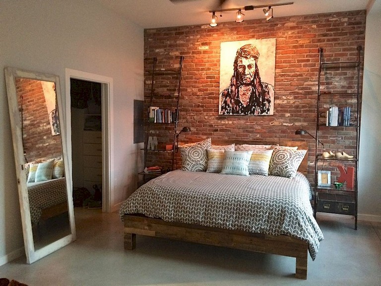 Brick Wall Bedroom Decorations