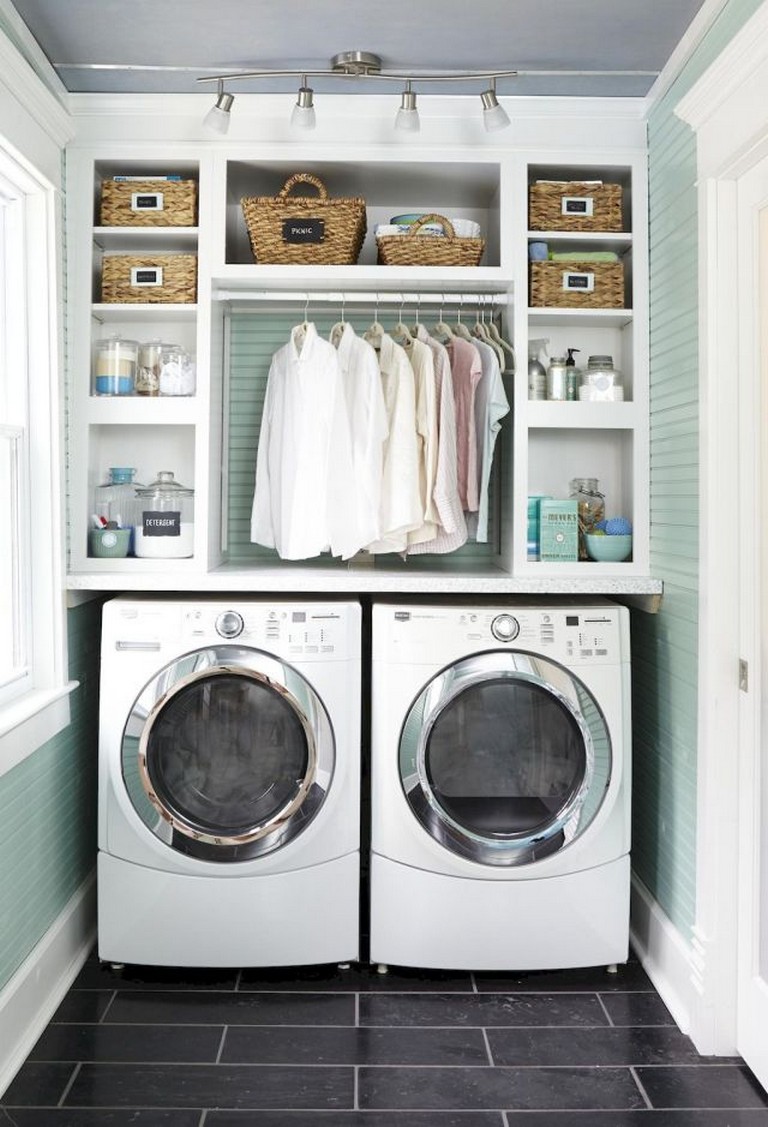 70 Smart Laundry Room Storage Organization Ideas